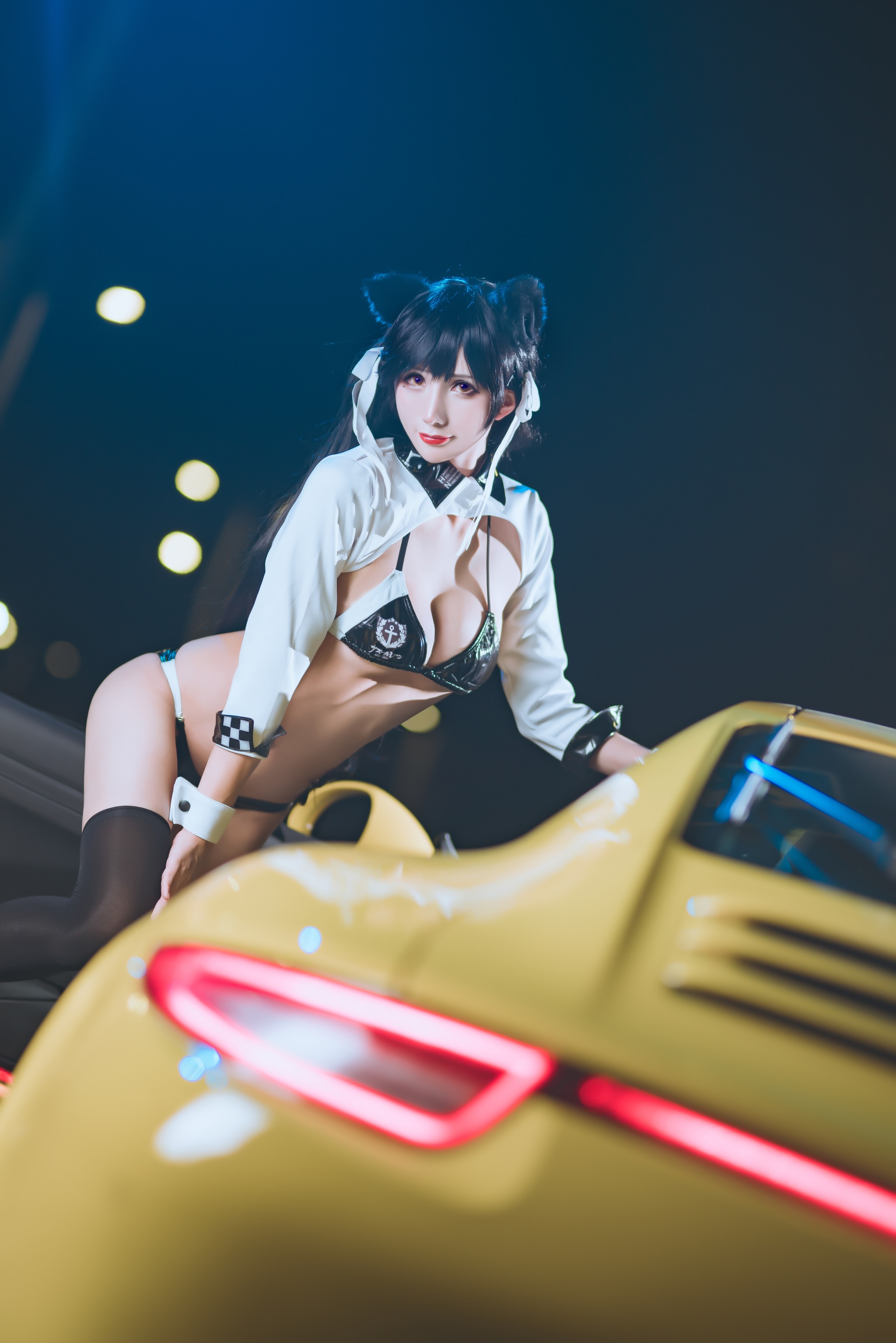 图片[1]-masaki雅祈 – NO.002 碧蓝航线-赛车爱宕[23P]-XikXak